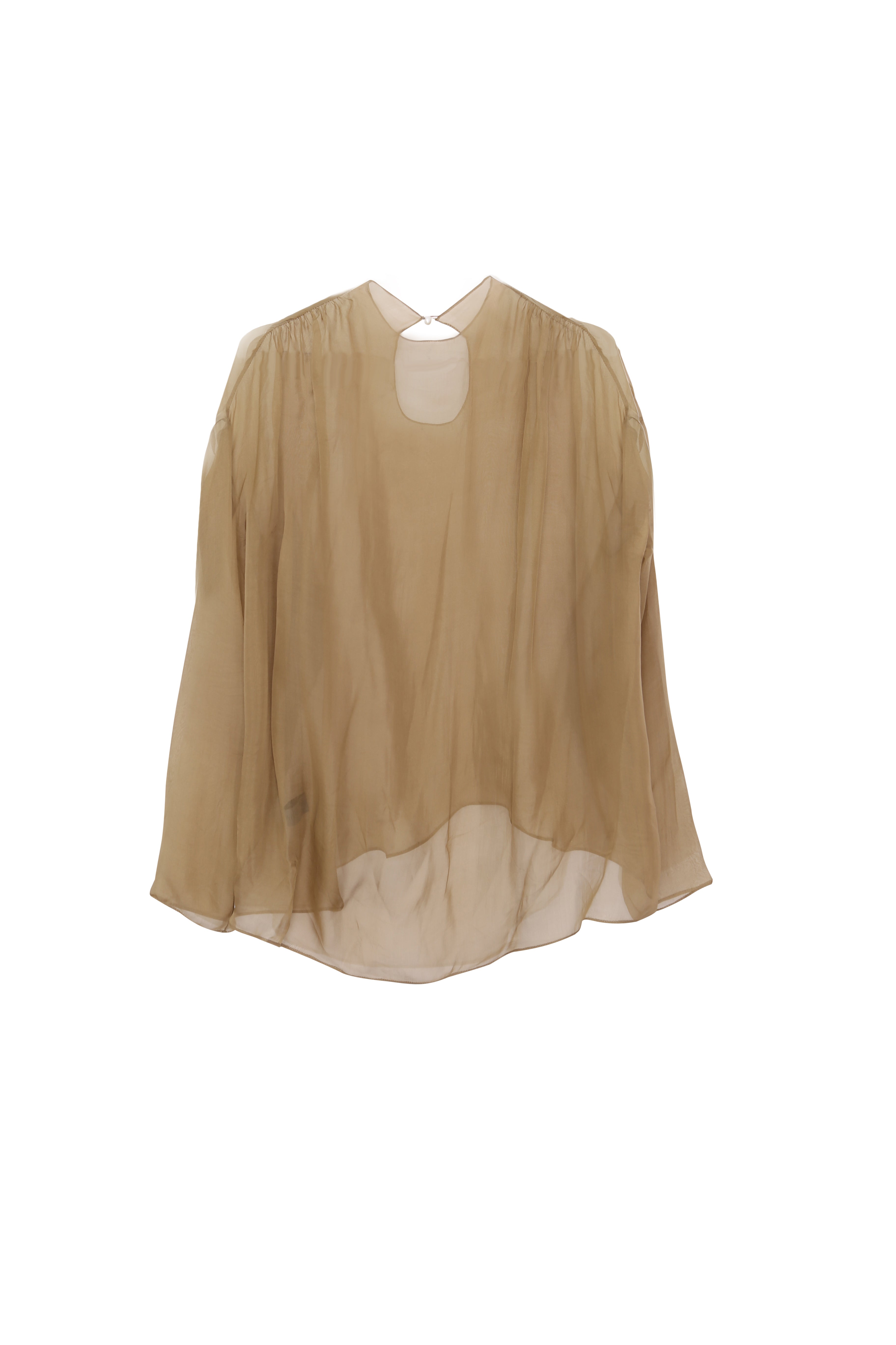 Silk blouse chiffon top