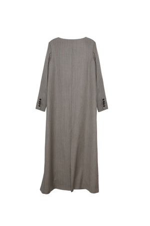 Oversized Wool High Slit Tunic Dress Mola Walker Oversized Wool High Slit Tunic Dress Mola Walker