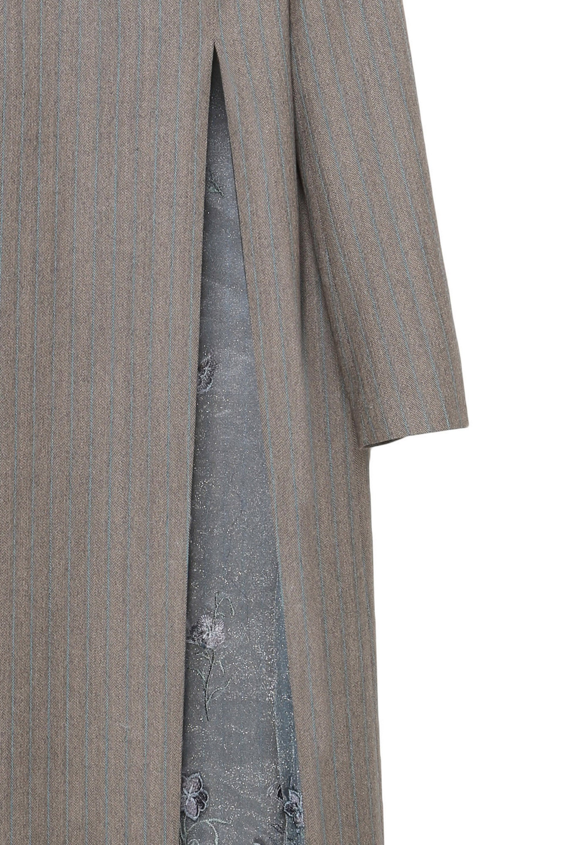 Oversized Wool High Slit Tunic Dress Mola Walker Oversized Wool High Slit Tunic Dress Mola Walker